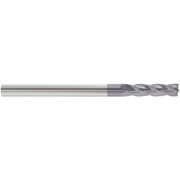 Carbide End Mill, 3/4In, 4FL, Single, 6In