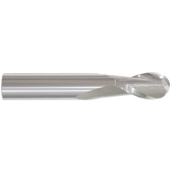 Carbide End Mill, 11/16In, 2FL, Single, 4In