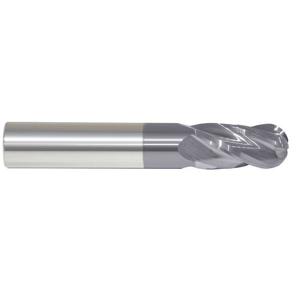 Carbide End Mill, 5/64In, 4FL, Single, 1-1/2