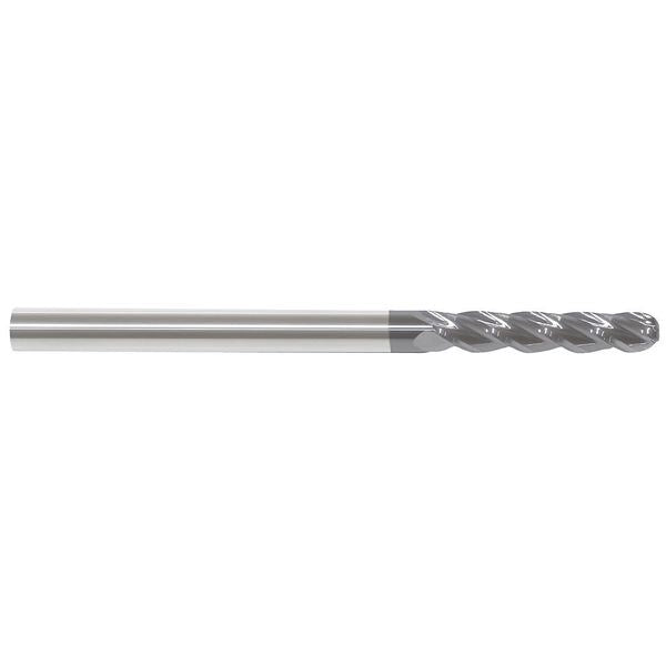 Carbide End Mill, 5/8In, 4FL, Single, 6In