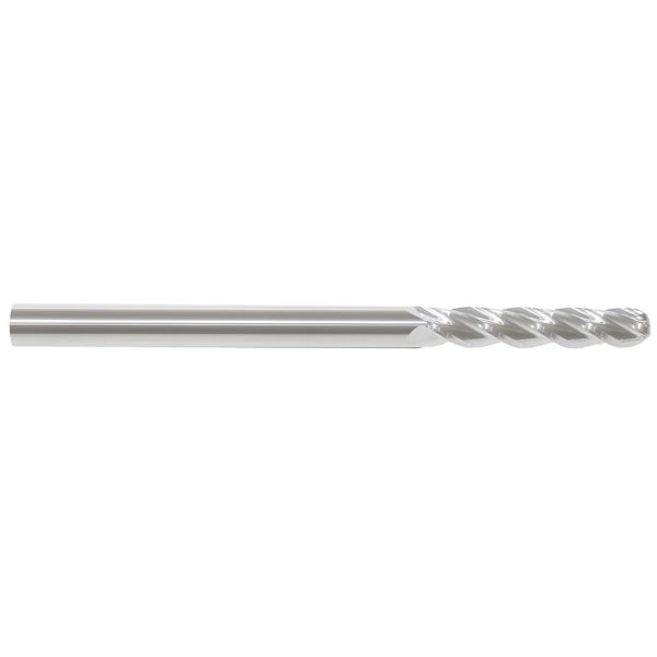 Carbide End Mill, 1In, 4FL, Single, 6In