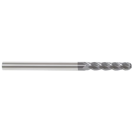 Carbide End Mill, 5/16In, 4FL, Single, 6In