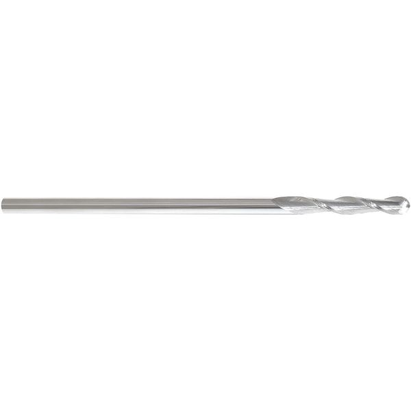 Carbide End Mill, 5/16In, 2FL, Single, 6In