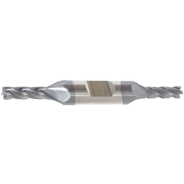 Carbide End Mill, 7/16In, 4FL, Double