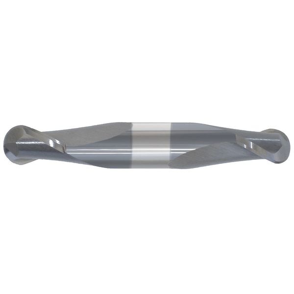 Carbide End Mill, 9/32In, 2FL, Double
