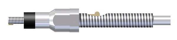 Mandrel, Tangless Gage Style, 1/4-20