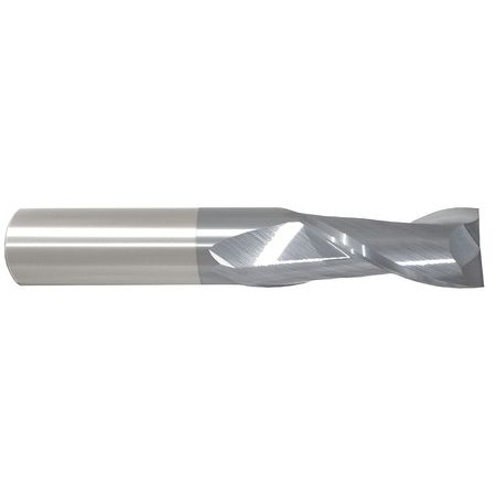 Carbide End Mill, 19/64In, 2F, Single, 2-1/2
