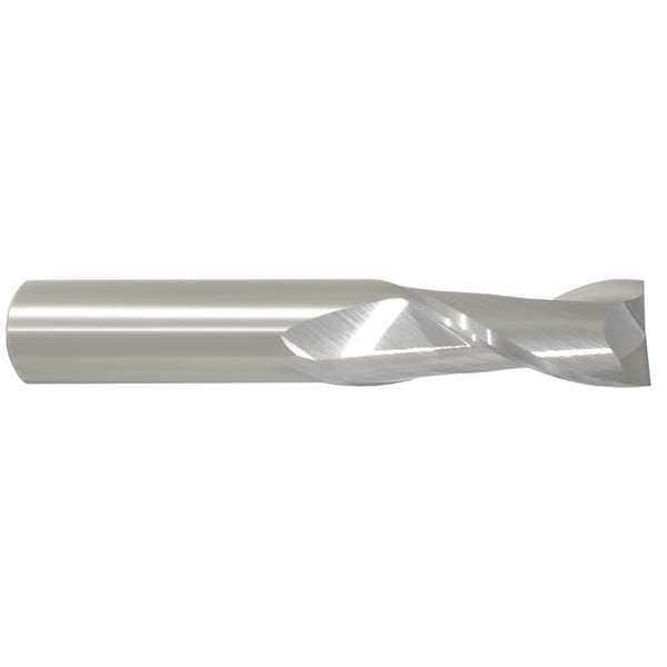 Carbide End Mill, 6.0mm, 2FL, Single, 63.0mm