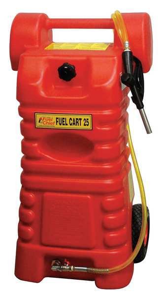 25 gal Red Polyethylene Fuel Caddy