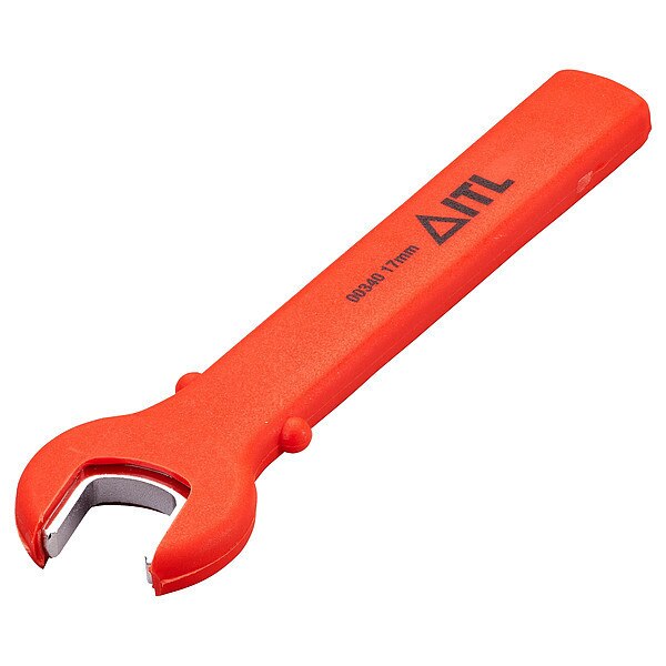 1000V Insulated Single Open-End Wrench, 17 mm