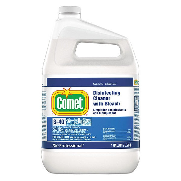 Cleaner and Disinfectant, 1 gal. Jug, Unscented, 3 PK