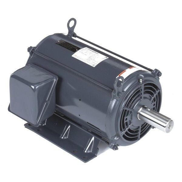 3-Phase Belt Drive Motor, 7 1/2, 3 1/3 HP, 254T Frame, 460V AC Voltage, 1,755 Nameplate RPM