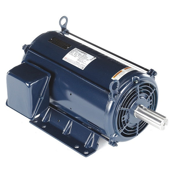 3-Phase Belt Drive Motor, 7 1/2, 3 1/3 HP, 254T Frame, 200-230V AC Voltage, No. of Speeds: 2