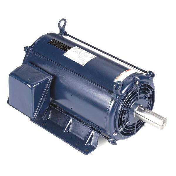 3-Phase Belt Drive Motor, 10, 4 7/16 HP, 256T Frame, 460V AC Voltage, 1,760/1,175 Nameplate RPM