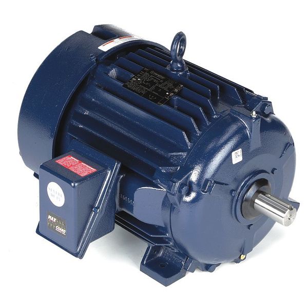 3-Phase Severe Duty Motor, 25 HP, 284TS Frame, 460V AC Voltage, 3,555 Nameplate RPM
