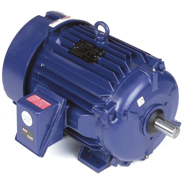 3-Phase Severe Duty Motor, 30 HP, 286TS Frame, 460V AC Voltage, 3,550 Nameplate RPM