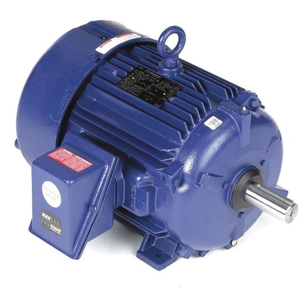 3-Phase Severe Duty Motor, 15 HP, 254T Frame, 460V AC Voltage, 1,772 Nameplate RPM