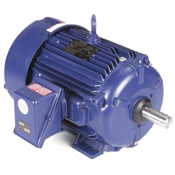3-Phase Severe Duty Motor, 20 HP, 256T Frame, 460V AC Voltage, 3,540 Nameplate RPM