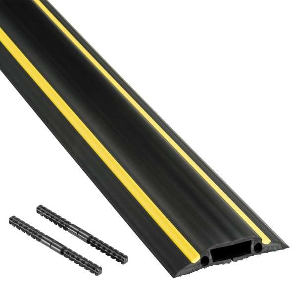 Floor Cable Cover, 1 Channel, 6 ft.