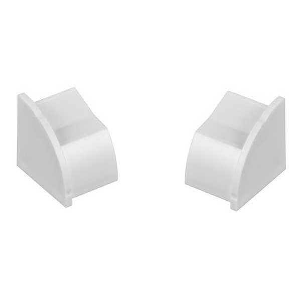 Cable Protector End Cap, 1 Channel, PK2