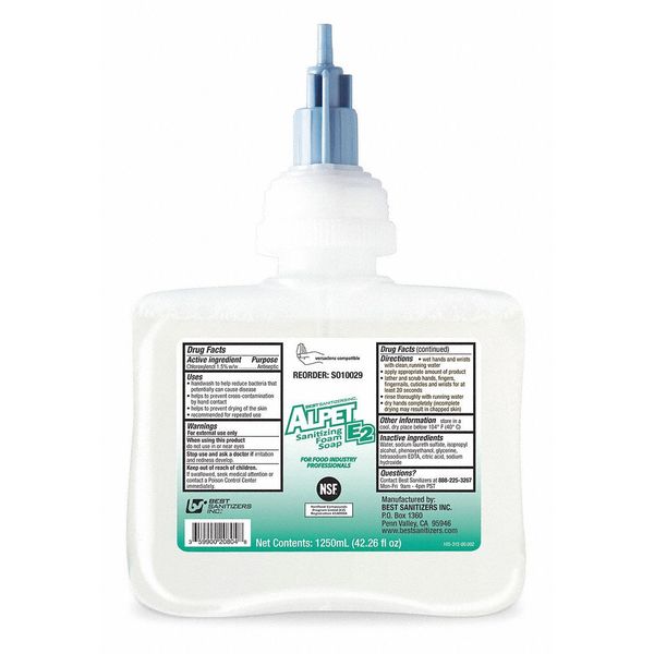 1250 ml Foam Hand Soap Cartridge, 6 PK