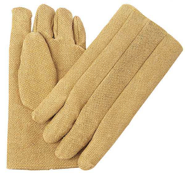 Heat Resistant Gloves, ZetexPlus, Tan, PR