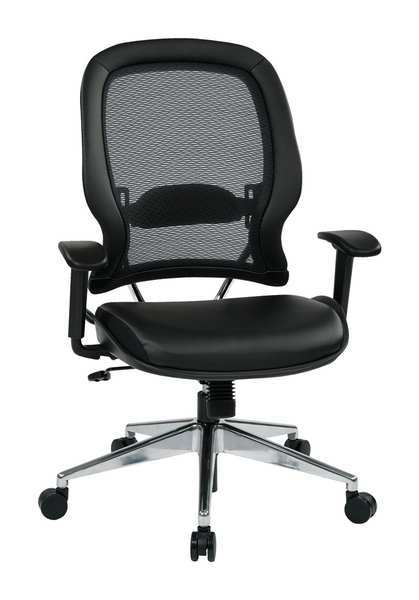 Executive Chair, Leather, 18-1/4