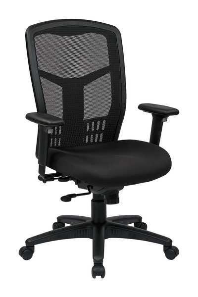 Managerial Chair, Fabric, 18-1/4