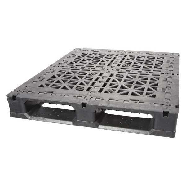 Polyethylene Pallet, 48 in L, 40 in W, 5 7/8 in H