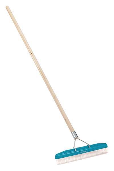 Carpet Rake, 59-1/2 in.L, 6 in.W, Metal