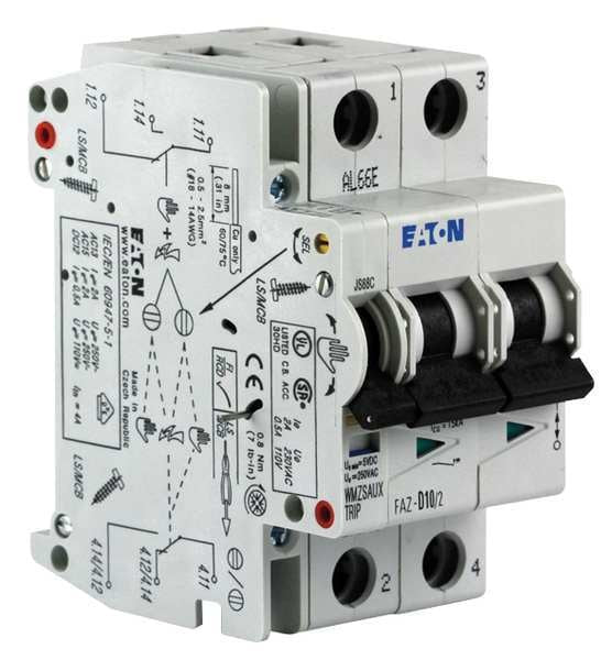 Auxiliary Contact, 2A, FAZ Breakers