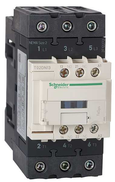 120VAC Non-Reversing Magnetic Contactor 3P 45A NEMA 2