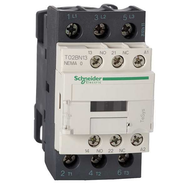 24VAC Non-Reversing Magnetic Contactor 3P 18A NEMA 0