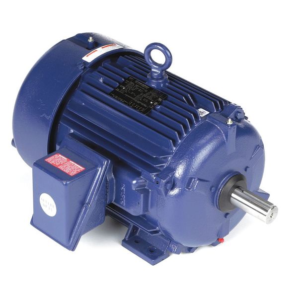 Definite Purpose Motor, Three Phase, 15, 3-3/4 HP, 1,765/875 Nameplate RPM, 460V AC, 256T Frame