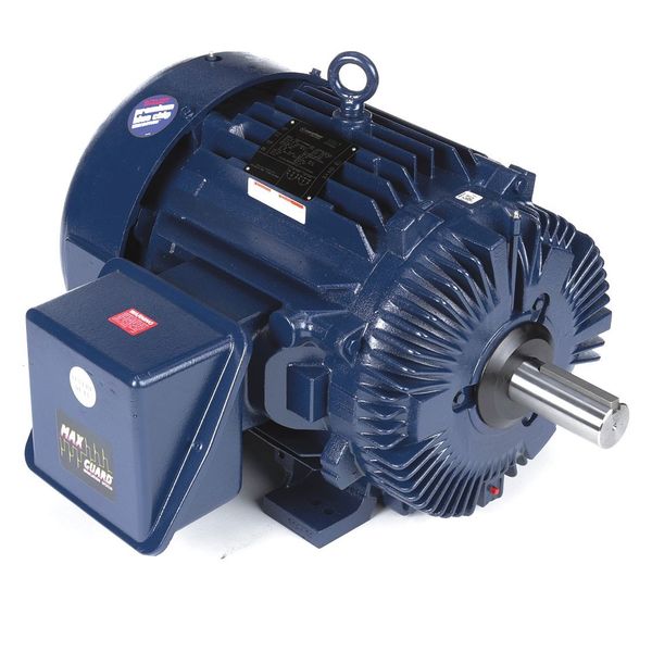 Definite Purpose Motor, Three Phase, 60, 15 HP, 1,780/885 Nameplate RPM, 460V AC, 365T Frame