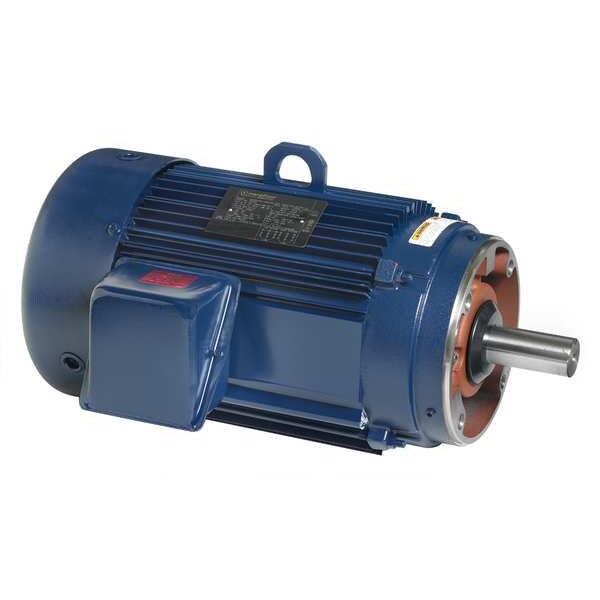 3-Phase General Purpose Motor, 15 HP, 254TC Frame, 230/460V AC Voltage, 1,775 Nameplate RPM