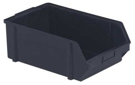 Conductive Stack & Hang Bin, Black, Plastic, 18 1/2 in L x 11 5/8 in W x 7 1/8 in H