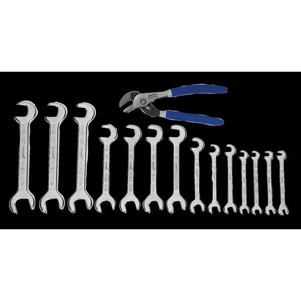 Williams Mini Wrench Plier Set, Open End, 10 pcs.